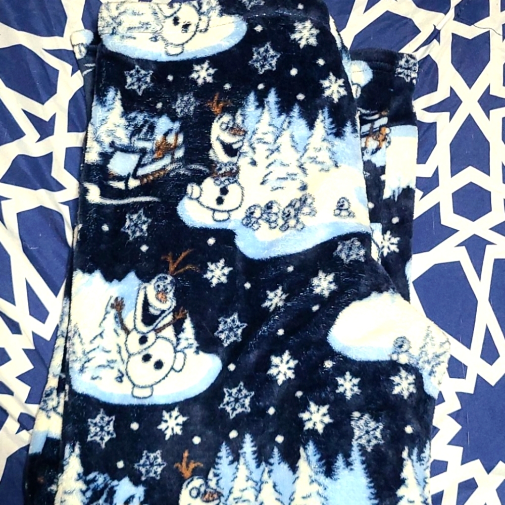 Olaf fuzzy pants